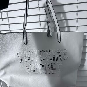 Victoria's Secret White Tote Bag